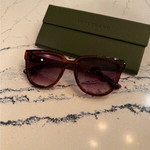 Longchamp Women's Sunglasses in Rich Brown